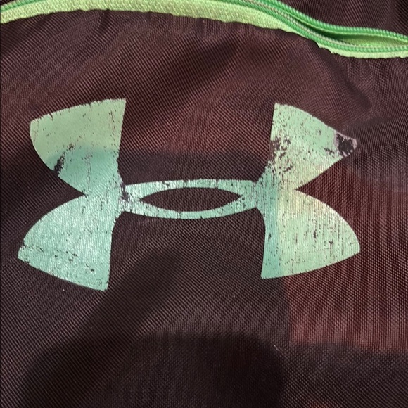 Under Armour Black and Mint Green Gym Sack - Picture 4 of 6